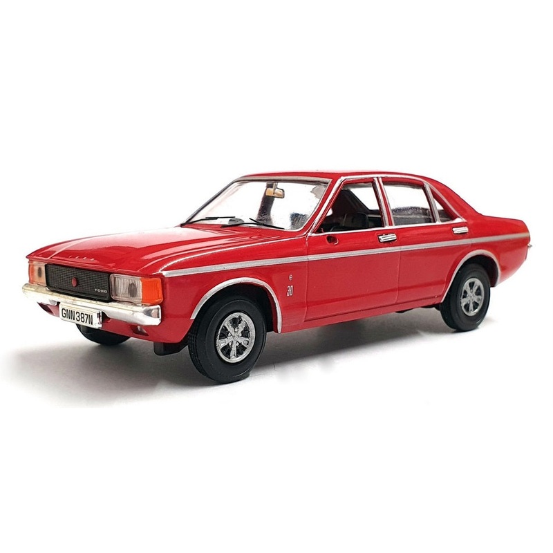 Vanguards 1/43 Scale VA52000 – Ford Granada Mk.1 – Flame Red