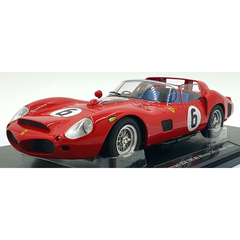Werk83 1/18 Scale W18023001 – Ferrari 330 TRI Winner 24LM 1962 #6 Gendebien/Hill