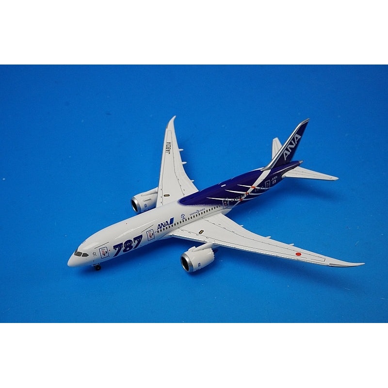 1:500 B787-8 ANA main wing ground attitude JA801A NH50074 ANA airplane model