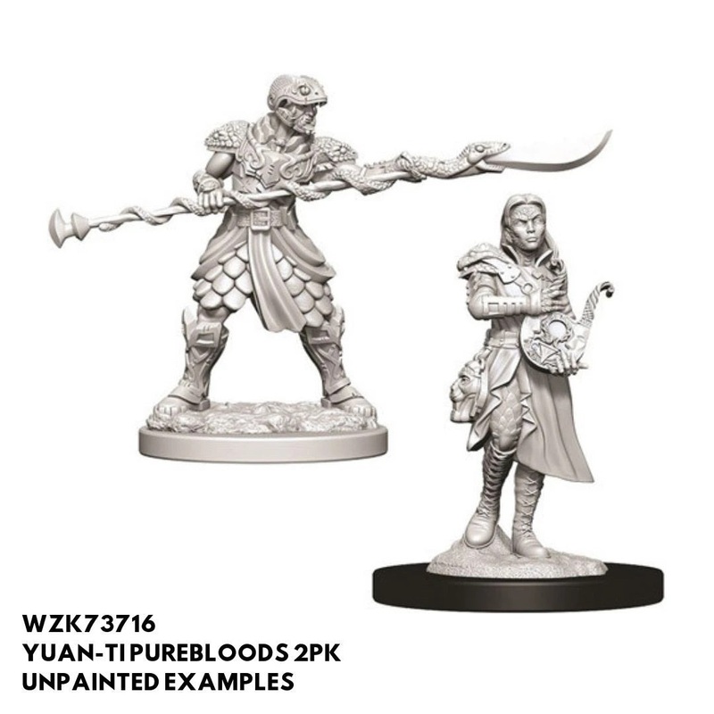 D&D Unpainted Mini – Yuan-Ti Purebloods 73716