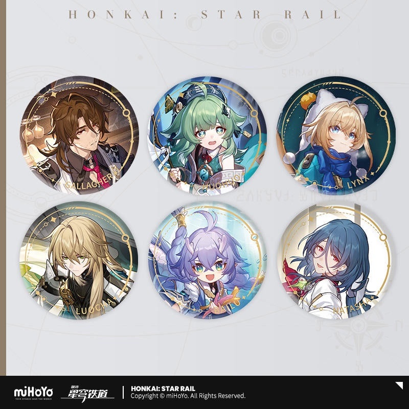 Honkai Star Rail Character Illustration Series Badge – Abundance