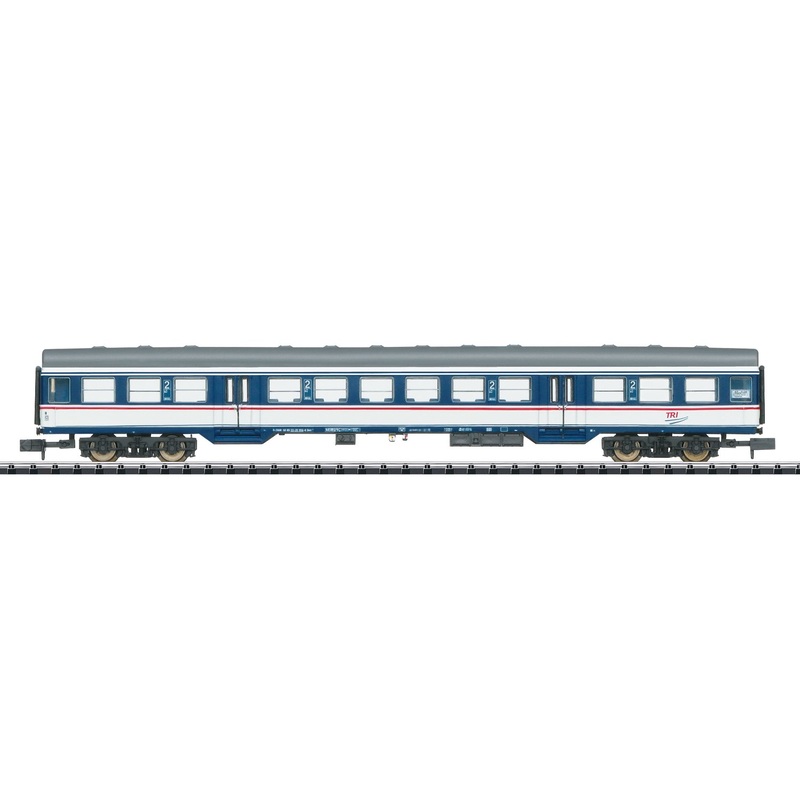 Passenger car Bnrz 450.3 2nd class. Train Rental GmbH