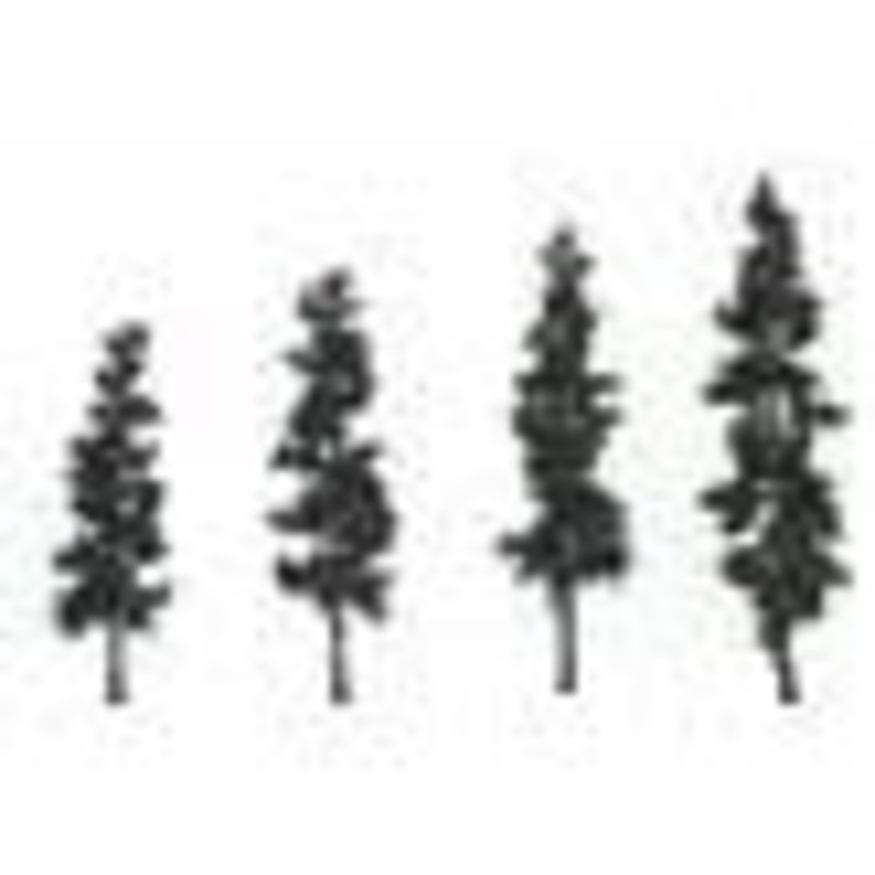 Woodland Scenics Ready – Conifer Green(4-6) (4/Pk) WOO1561