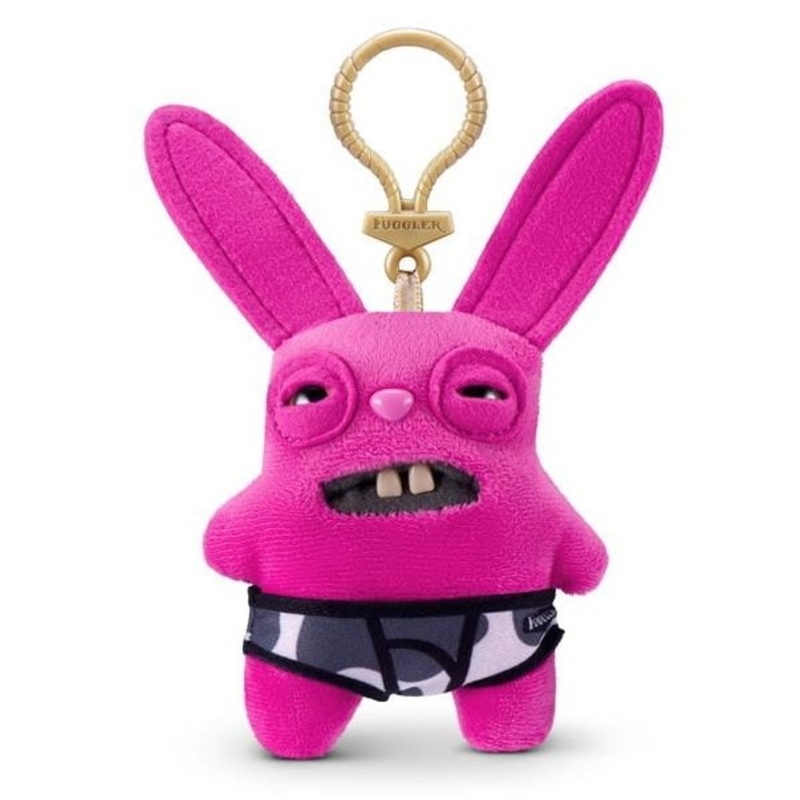 Fuggler 15705D Keyring Rabbit Pink (Budgie Series)