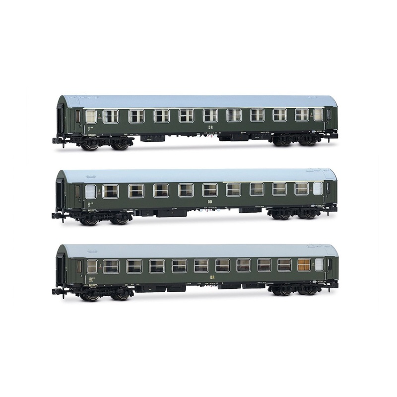 Passenger Car Set Passenger Car DR Ep.III 3-part