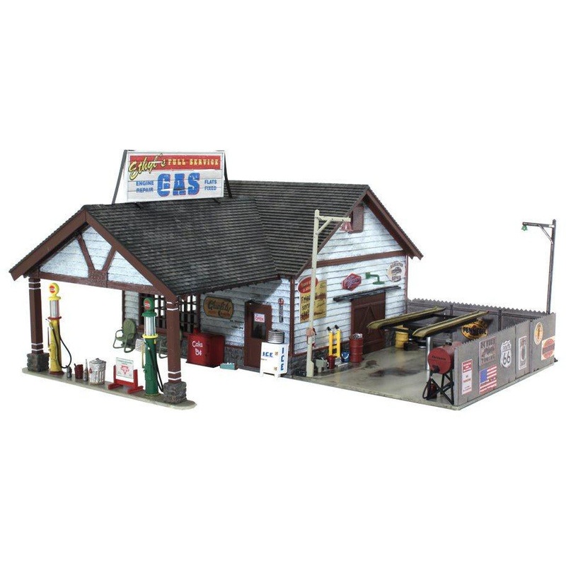Woodland Scenics Ethyl’s Gas & Service (HO) WOO4935