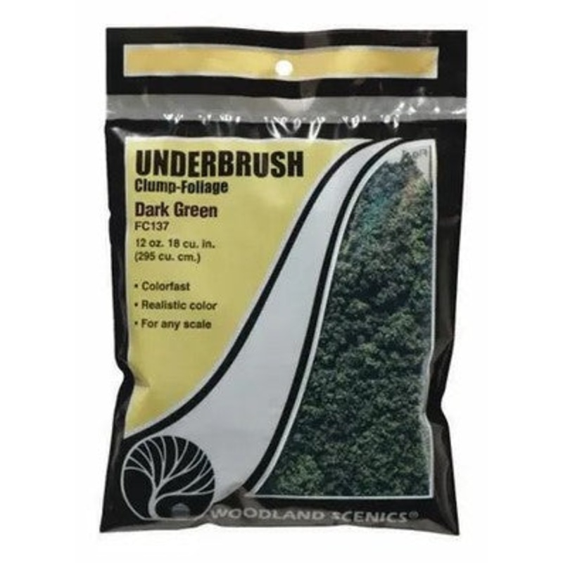 Woodland Scenics FC137 Dk Green Underbrush
