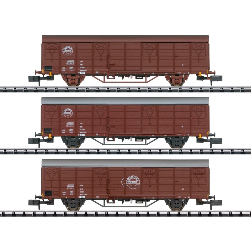 Goods wagon set Expressgut DR Ep.IV 3-piece