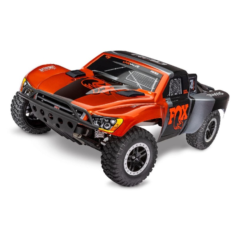 Traxxas Slash VXL (Fox):1/10 Scale 2WD Short Course Racing Truck