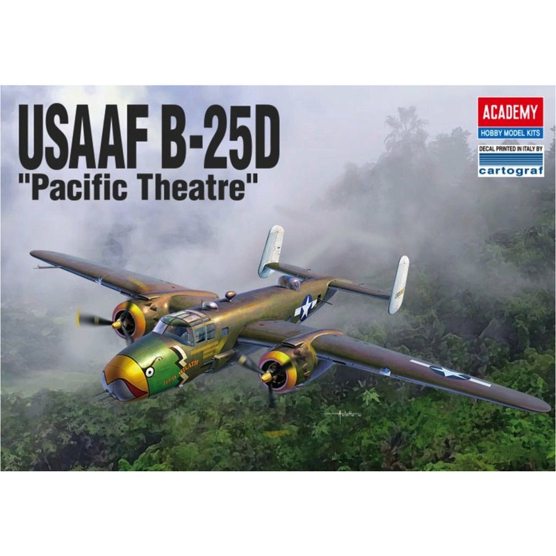 USAAF B-25D Pacific Raid 1/48 by Academy Hobby