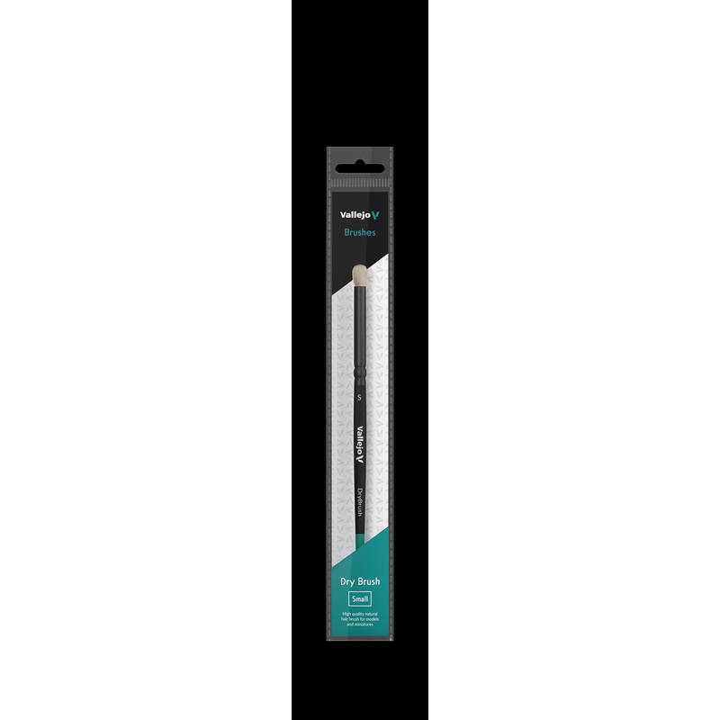 Vallejo Brush B07001 Dry Brush S Natural Hair