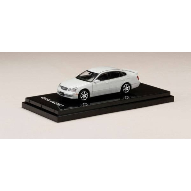[ Back-order ] Hobby Japan HJ642030LW 1:64 LEXUS GS430 WHITE PEARL Diecast model car