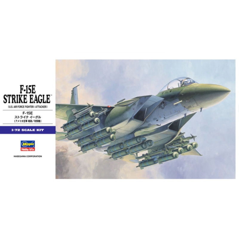 F-15E Strike Eagle 1/72 #00540 by Hasegawa