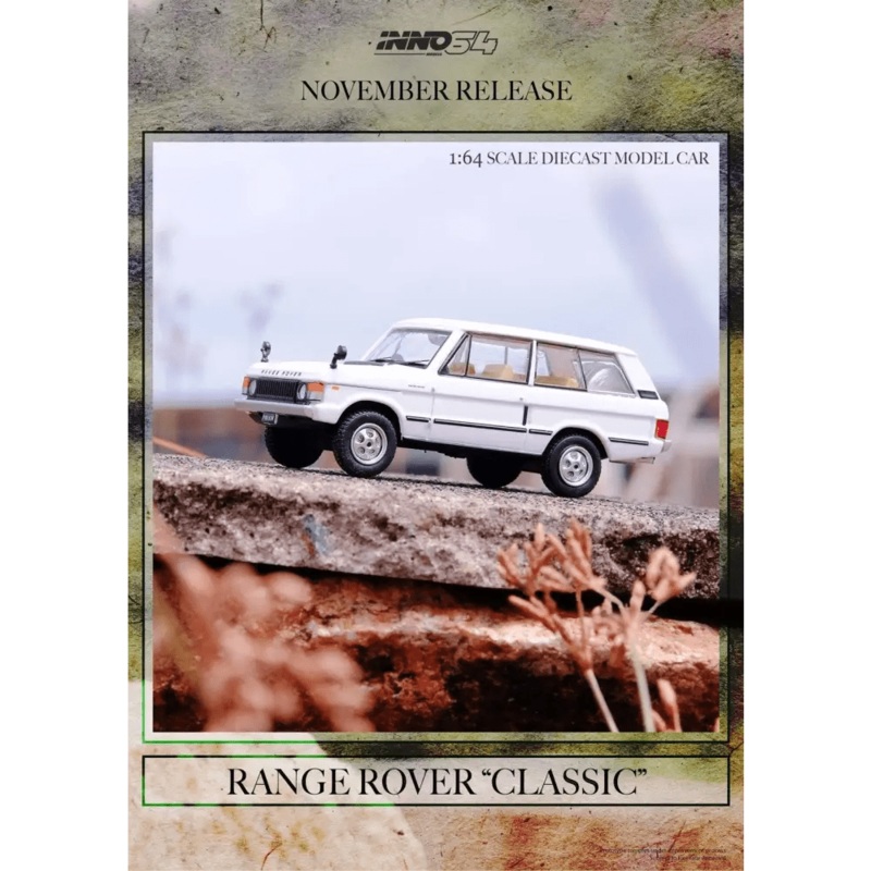 INNO64 1:64 Range Rover Classic White