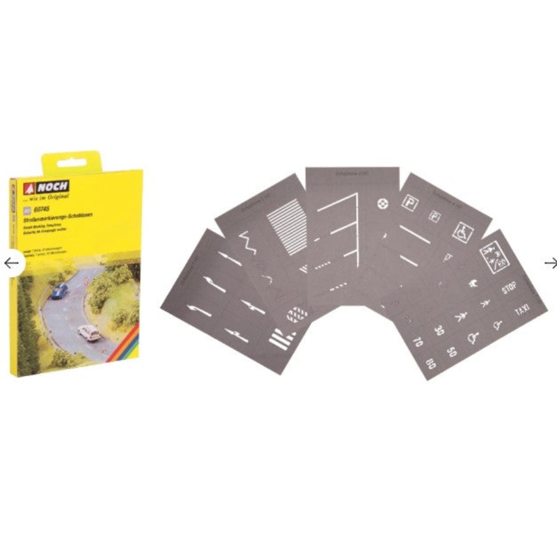 Noch 60745 Street Markings Templates