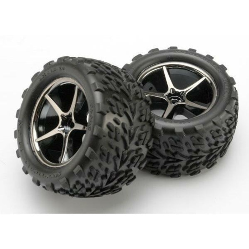Traxxas Assembled Glued VXL Tires/Wheels – TRA7174A