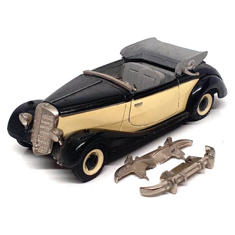 Walldorf Miniatures 1/43 Scale WD01 – Mercedes 170 S – Black & Cream