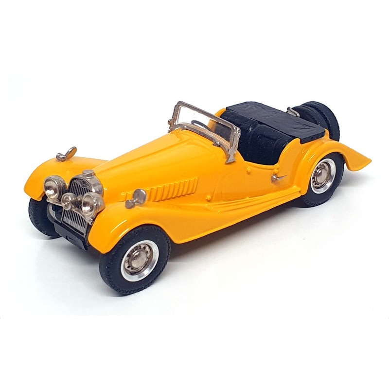 Western Models 1/43 Scale WMS76 – 1951 Morgan Plus 4 – Yellow