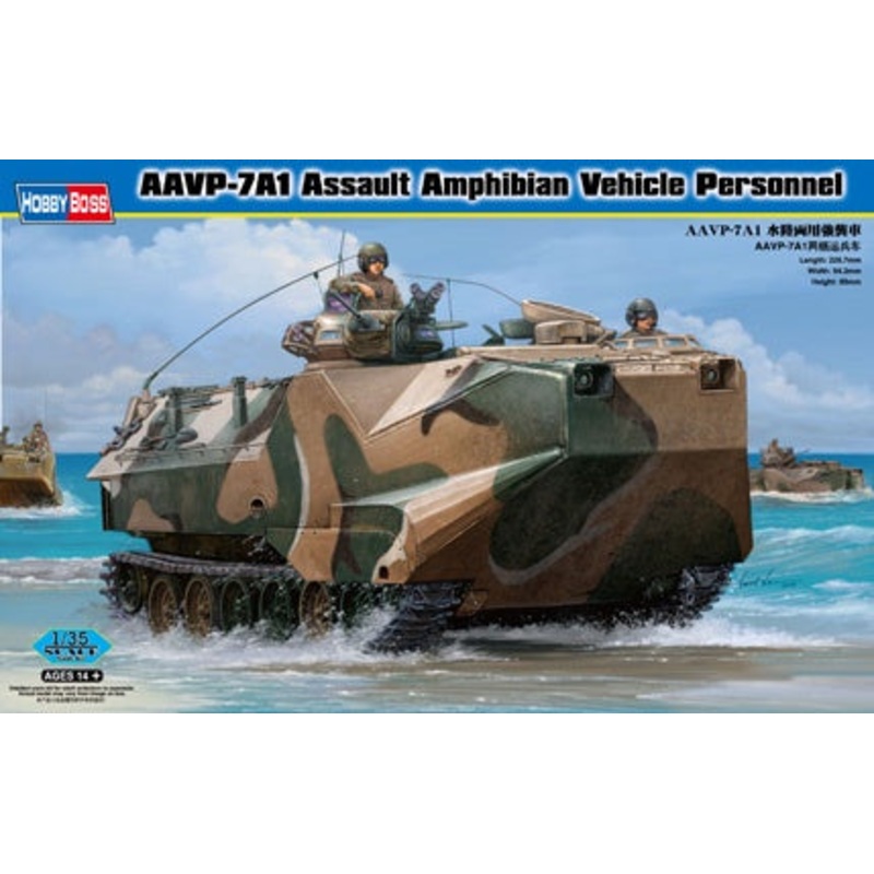 AAVP-7A1 Assault Amphibian Vehicle Personnel 1/35 #82410 by Hobby Boss