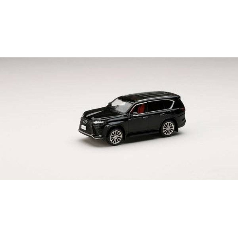 [ Back-order ] Hobby Japan HJ644061BK 1:64 LEXUS LX600 F Sport  Black Diecast model car