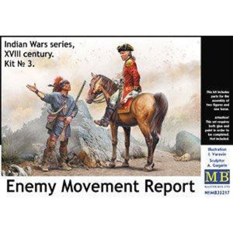 Enemy Movement Report 1/35 #MB35217 by Master Box