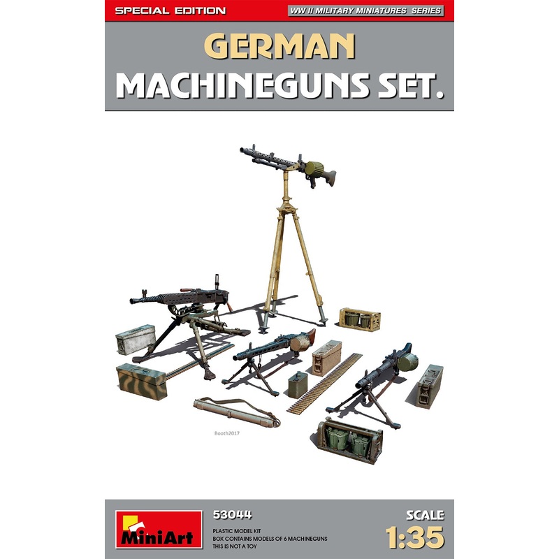 German Machine Guns Set. Special Edition 1/35 #53004 by MiniArt