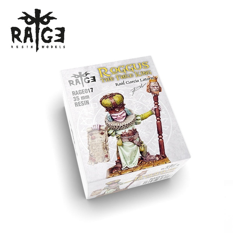 Rage Resin Models – Roggus, The Fake King (35mm) AK-RAGE017
