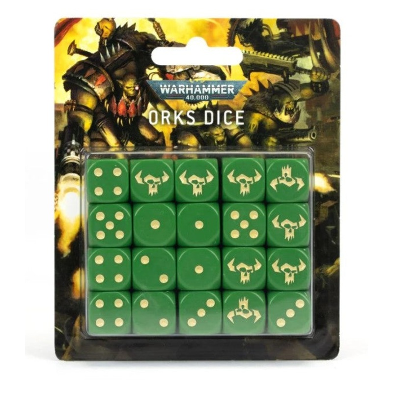 Warhammer 40000: Orks Dice