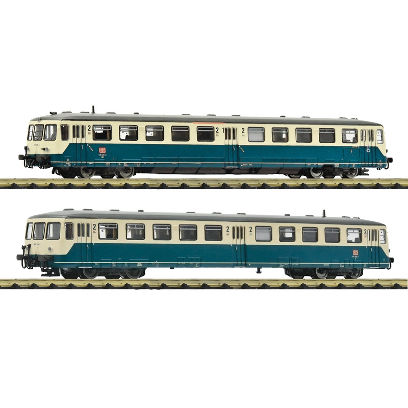 Battery railcar 515 529-6 with control car DB AG Ep.V 2-part