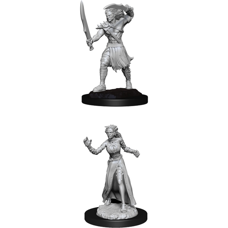 MTG Unpainted Mini – Vampire Lacerator & Vampire Hexmage 90179