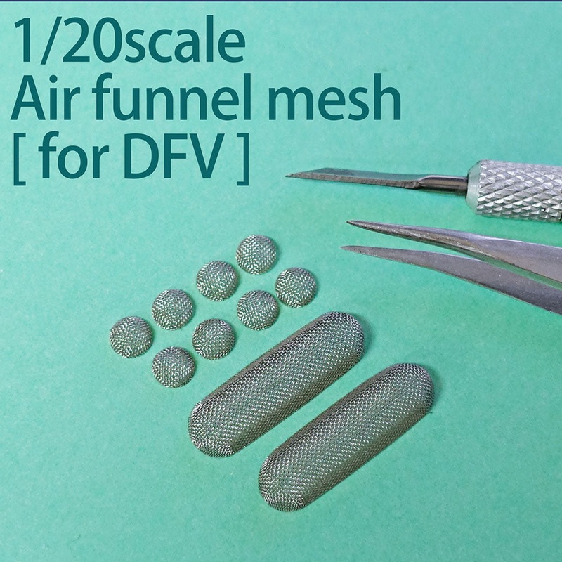 P909 Model Factory Hiro 1:20 Air funnel mesh [ for DFV ]