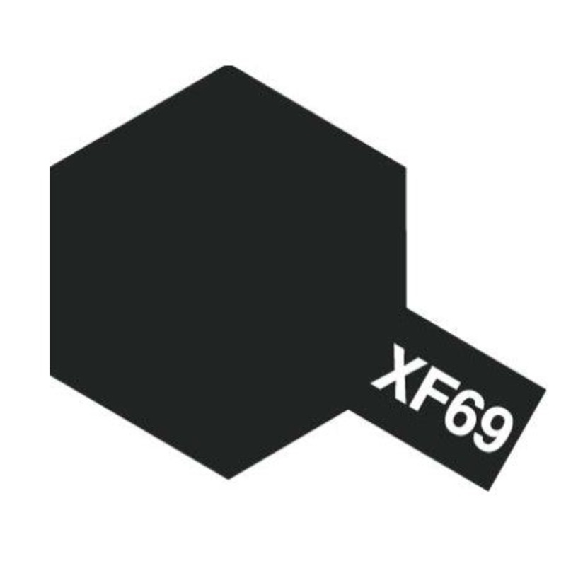 Tamiya Acrylic Paint XF-69 Nato Black