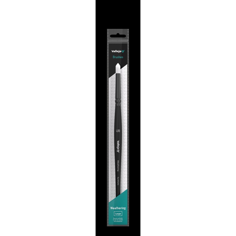 Vallejo Brush B08003 Weathering L Synthetic Round Brush