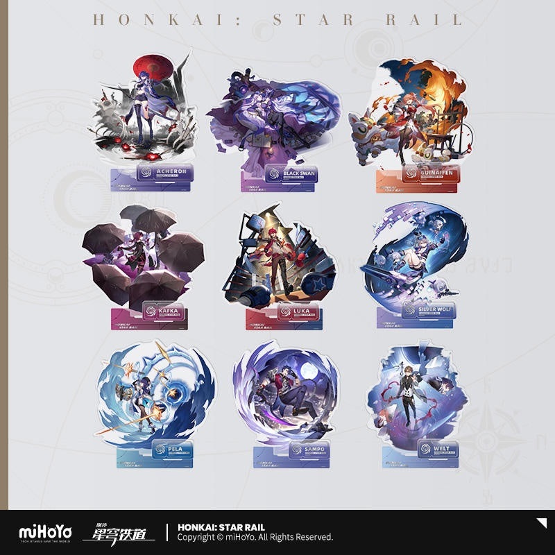 Honkai Star Rail Character Illustration Series Acrylic Stand – Nihility