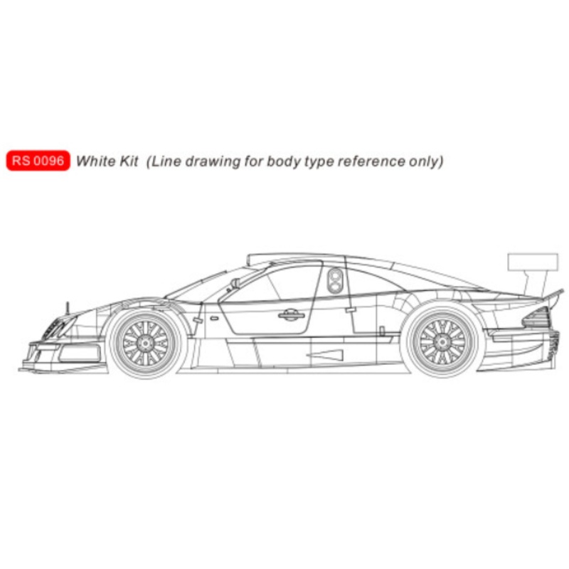 Revoslot Mercedes CLK White Kit