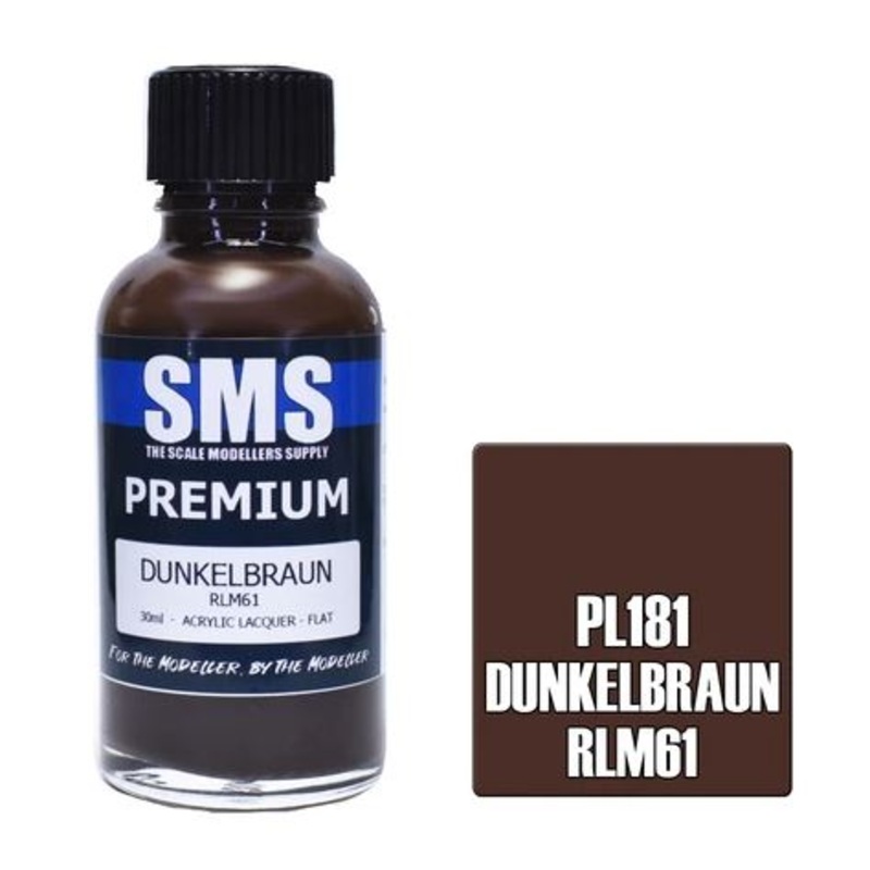 SMS Premium Lacquer – PL181 Dunkelbraun RLM61