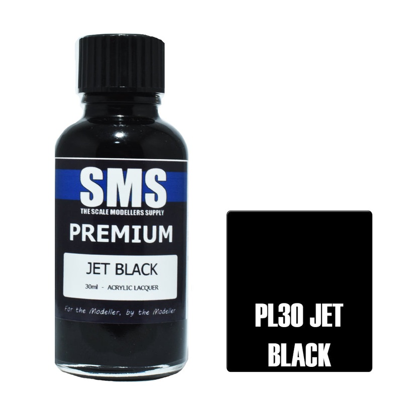 SMS Premium Lacquer – PL30 Jet Black