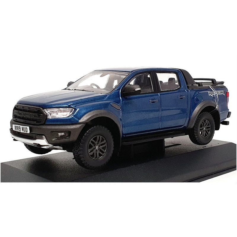 Vanguards 1/43 Scale VA15201 – Ford Ranger Raptor Press Vehicle – Ford Perf Blue