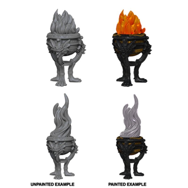 D&D Unpainted Mini – Braziers 73034