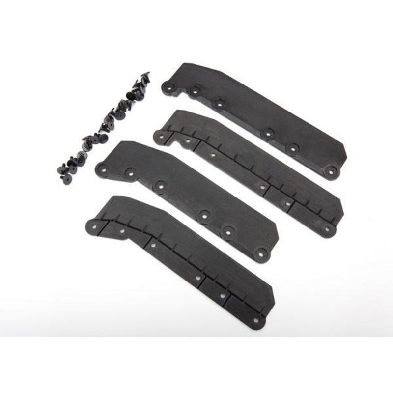 Traxxas Fender extensions (4)/ 3×8 flathead screws (24) (requires #8080 narrow inner fenders) TRA8081