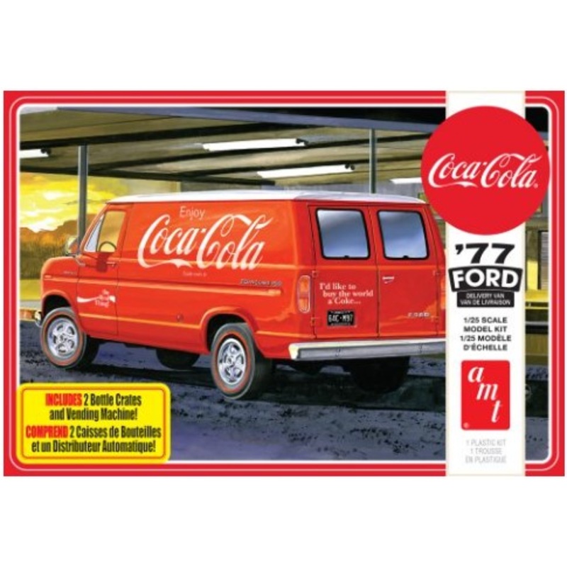 AMT 1977 Ford Van W/Vending Machine (Coca Cola)
