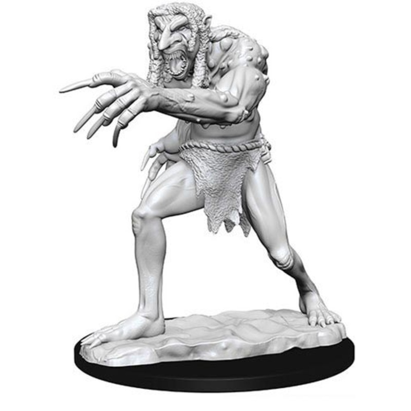 D&D Unpainted Mini – Raging Troll 90081