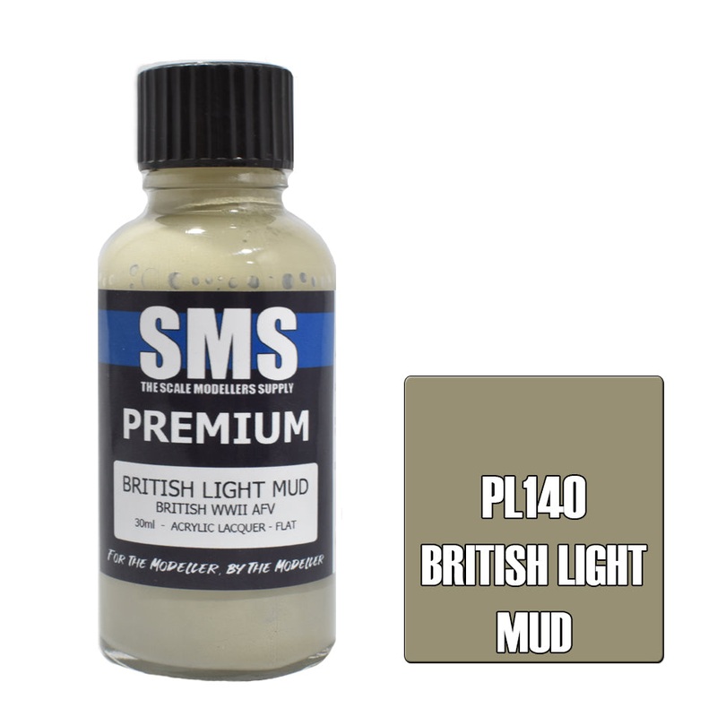 SMS Premium Lacquer – PL140 British Light Mud