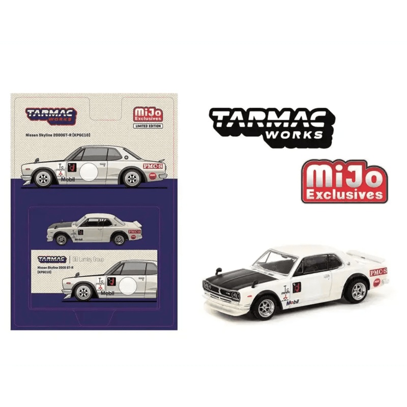 Tarmac Works 1:64 Nissan Skyline 2000 GT-R (KPGC10) Lamley Special Edition MIJO EXCLUSIVES