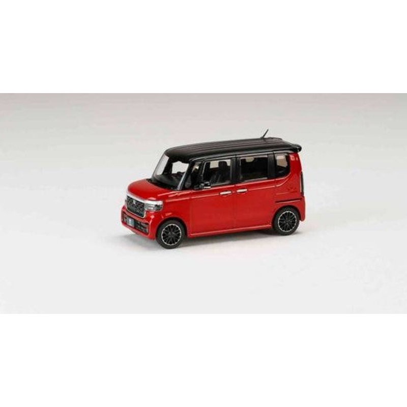 [ Back-order ] Hobby Japan HJ431006RM 1:43 Honda N-BOX Custom Premium Crystal Red Metallic & Black Diecast