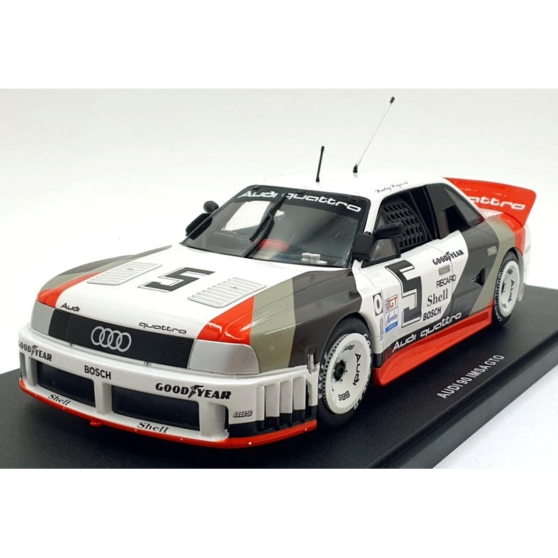 Werk83 1/18 Scale W1806006 – Audi 90 IMSA GTO 2nd Place Laguna Seca 1989 #5