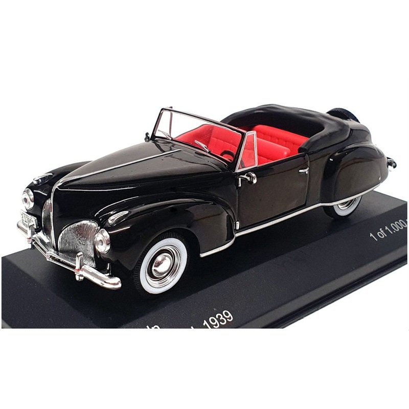 Whitebox 1/43 Scale WB117 – 1939 Lincoln Continental – Black