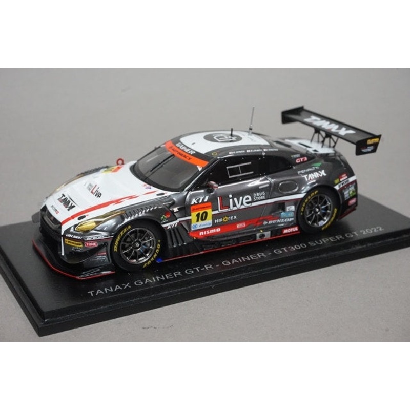 1:43 SPARK SGT047 Nissan TANAX GAINER GT-R GT300 Super GT 2022 #10 Ryuichiro Tomita Riki Okusa Yusuke Shiotsu model car