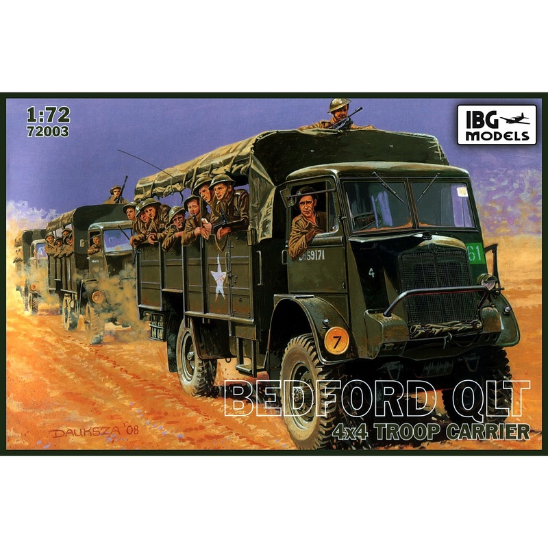 Bedford QLT 4×4 Troop Carrier 1/72 #72003 by IBG Models