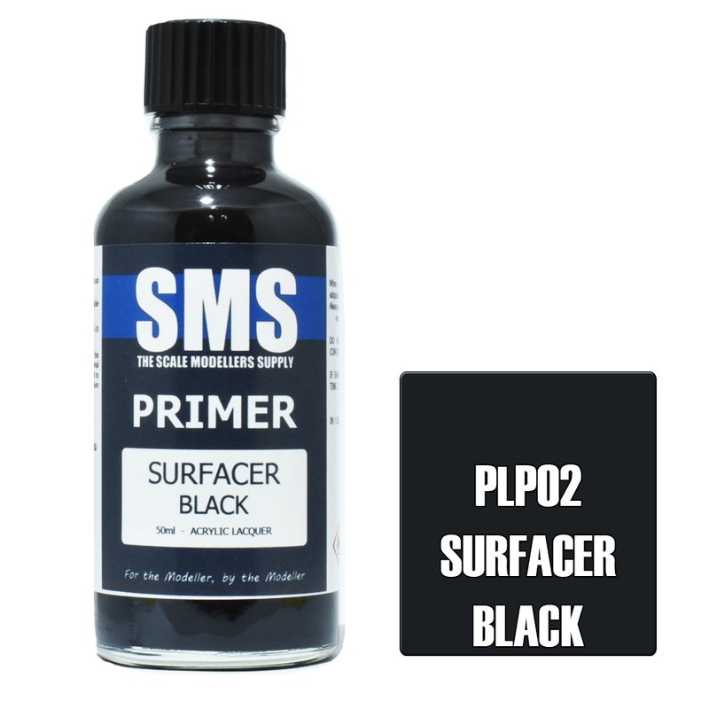 SMS Primer – PLP02 Surfacer Black